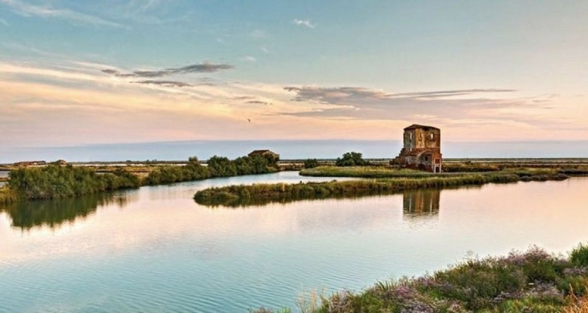 By boat in the Comacchio Valleys